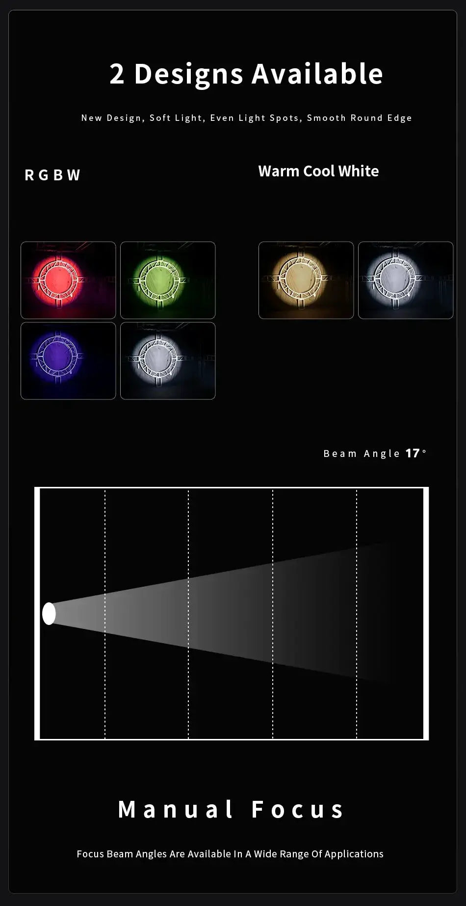 Bright RGBW Par Lights for Live Concerts — product view 15