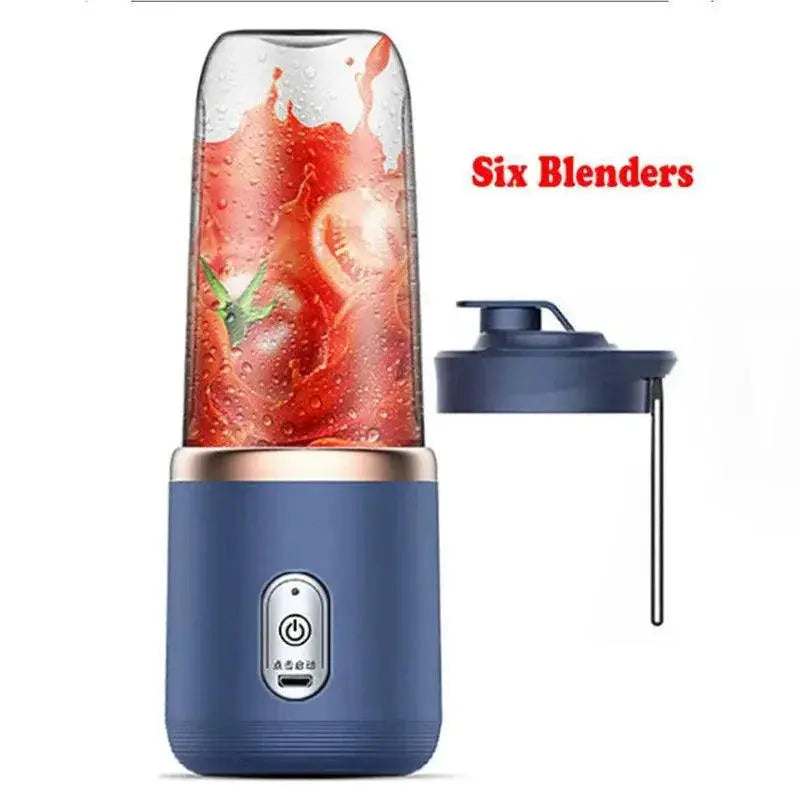 Electric Handheld Blender 6 Blades Smoothie Maker Pro