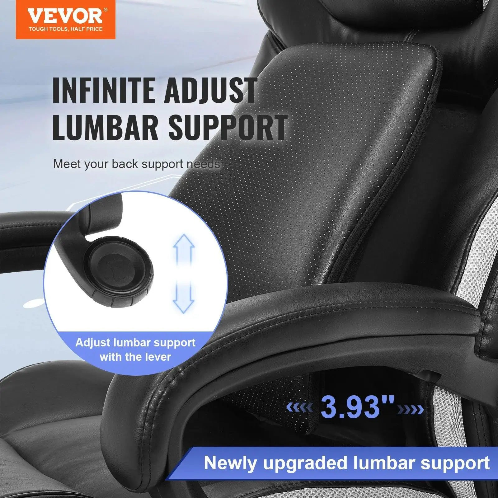 VEVOR Heavy Duty Executive Chair With Adjustable Support
