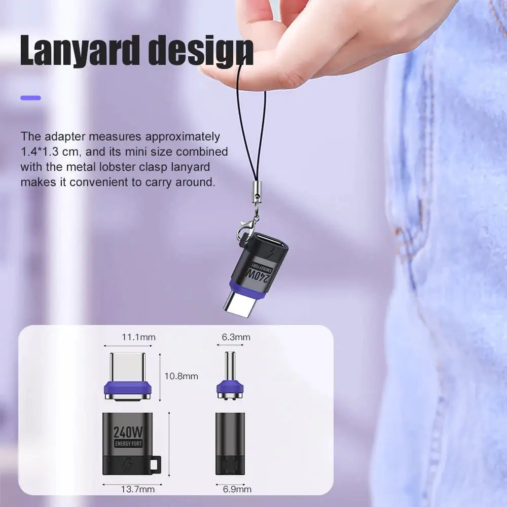Magnetic Type C Fast Charging Extender — product view 6