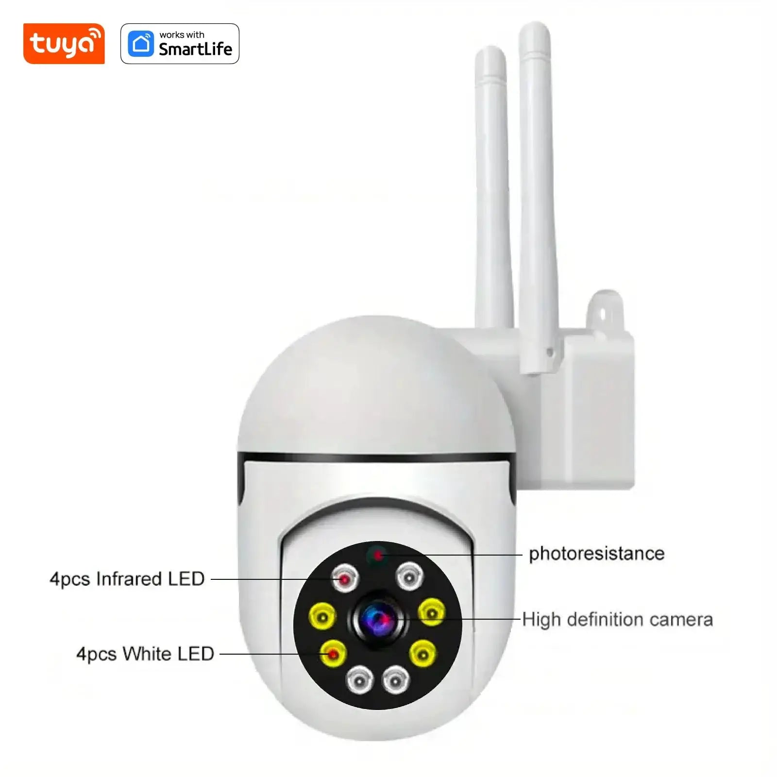 Tuya 4MP Indoor WiFi Camera Two Way Audio and Motion Alerts Plus - stepyours.com