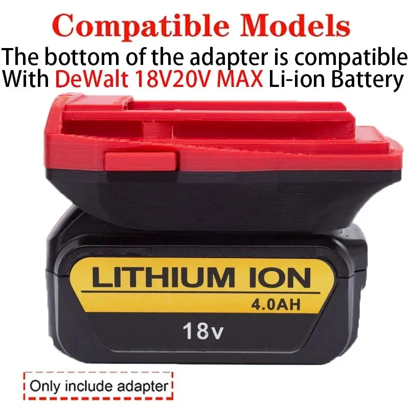 HILTI 22V To 20V Max Battery Adapter For Tools Compatibility