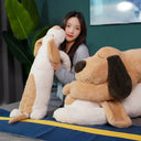 Sleep Aid Dog Plush Pillow for Kids