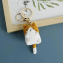 Cat Crochet Keychain for Cat Lovers
