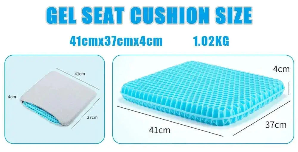 Breathable Gel Seat Cushion Pad for Summer Comfort Use