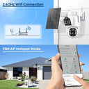 Smart Solar IP Camera for Home Security