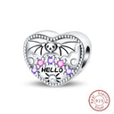 Sterling Silver Halloween Luminous Skull