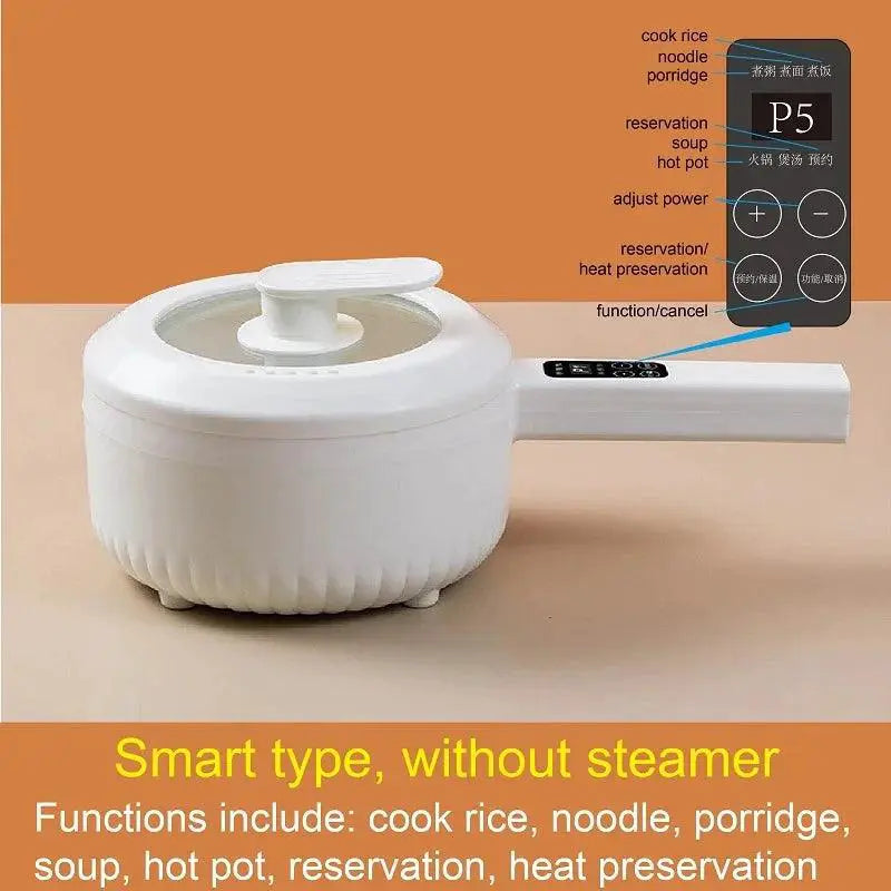 1.6L Smart Electric Cooking Pot Reservation Multifunctional Wok - OurLum.com