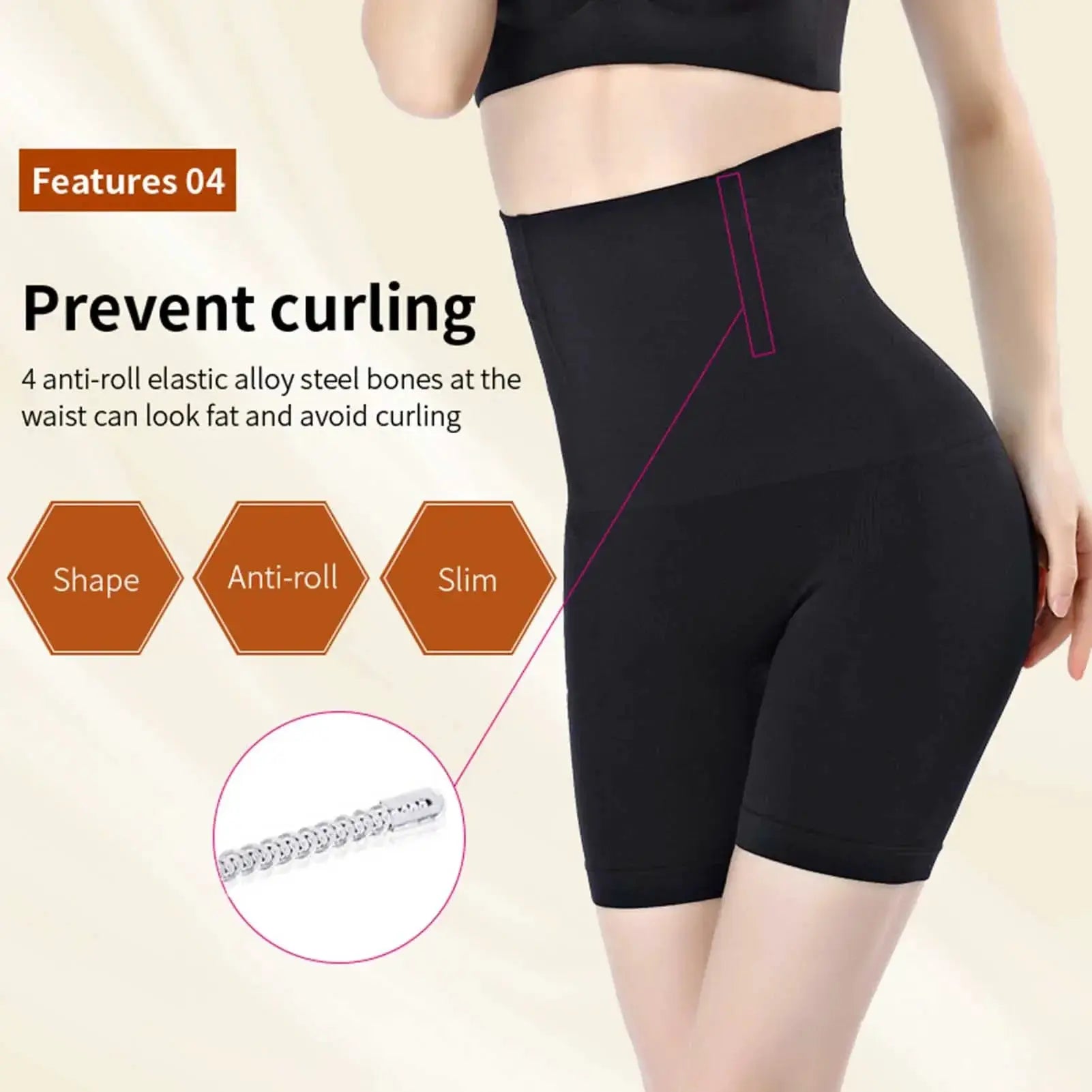 High Rise Seamless Shapewear Pants For Women Flatter Figure