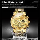 Mens Stainless Steel Watch Mens