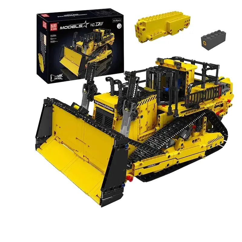 Mould King APP RC Bulldozer Building Blocks — product view 1
