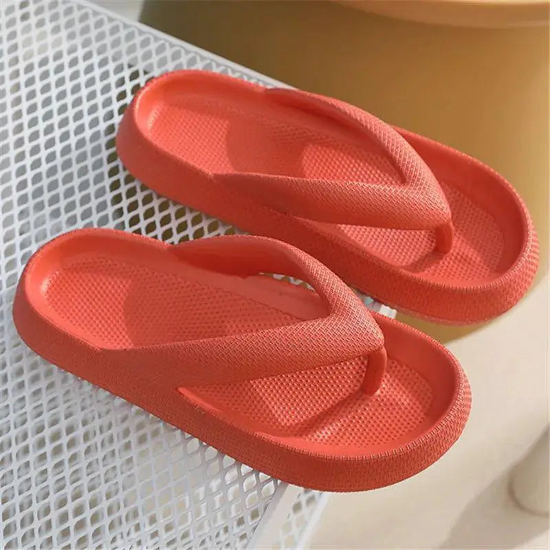 Cloud Comfort Womens Platform Flip Flops Summer Sandals