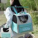 Ventilated Pet Travel Carrier Backpack