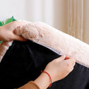 Luxury Cat Bed: Soft Washable Pet Sofa for Small Dogs