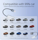 New 2 In1 Carplay Android Auto Glass Mirror Adapter Device