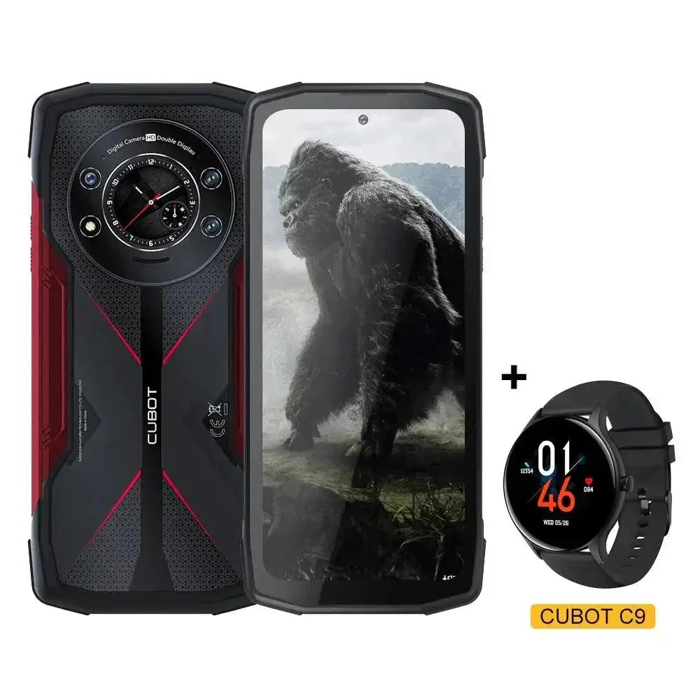 RAM Rugged phone for Outdoor — Black Add watch c9
