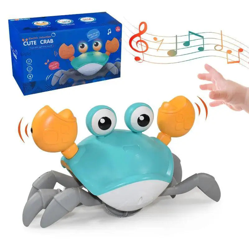 Musical Crawling Crab Octopus Toy For Toddlers Fun