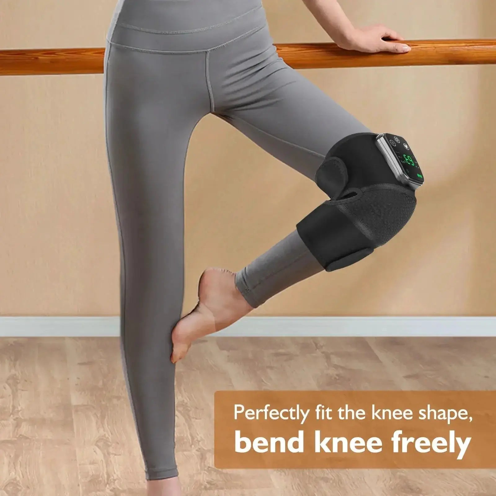 Rechargeable Heating Shoulder Massager With Vibration Belt