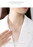 Lucky Clover Necklace for Valentine