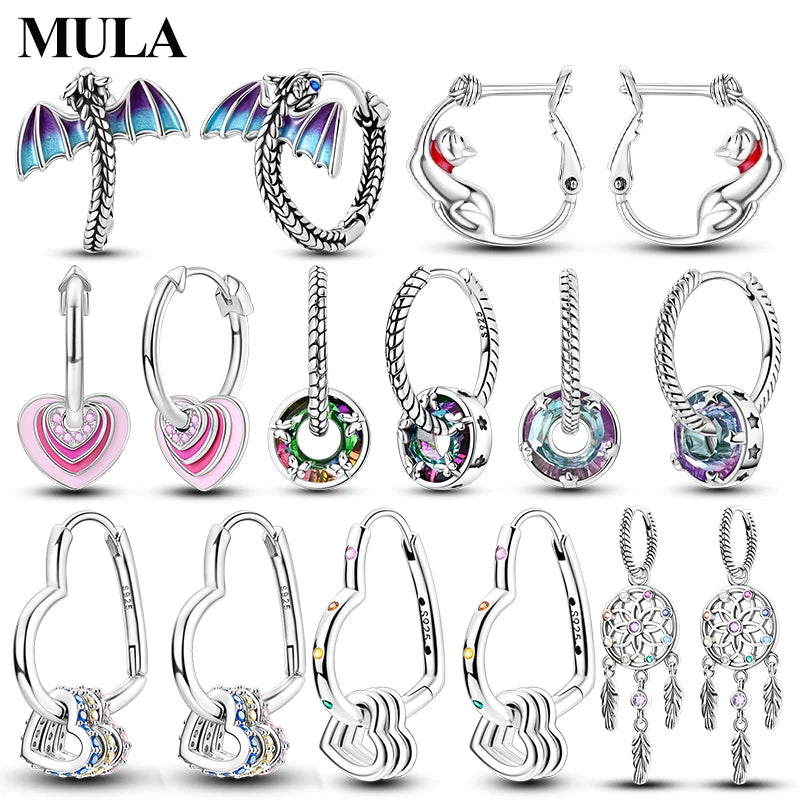 Mula Sterling Silver Earrings Women's