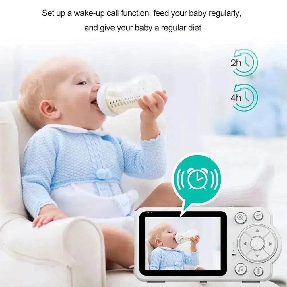 Smart Wireless Baby Monitor With Night Vision For Parents