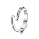 Sterling Silver Ring Sun Moon