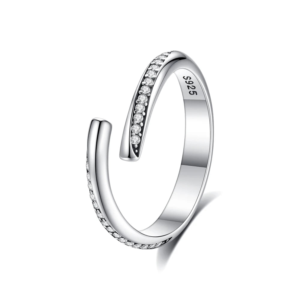 Sterling Silver Ring Sun Moon