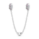 Sterling Silver Charm Beads Rose