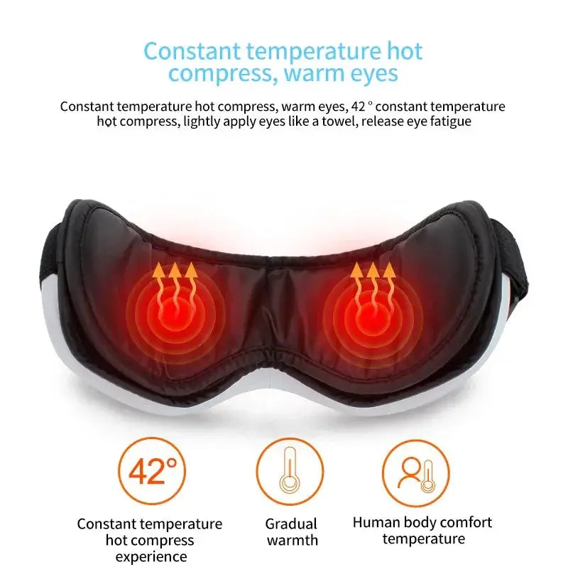 6D Smart Eye Massager with Vibration Airbag Glasses - OurLum.com