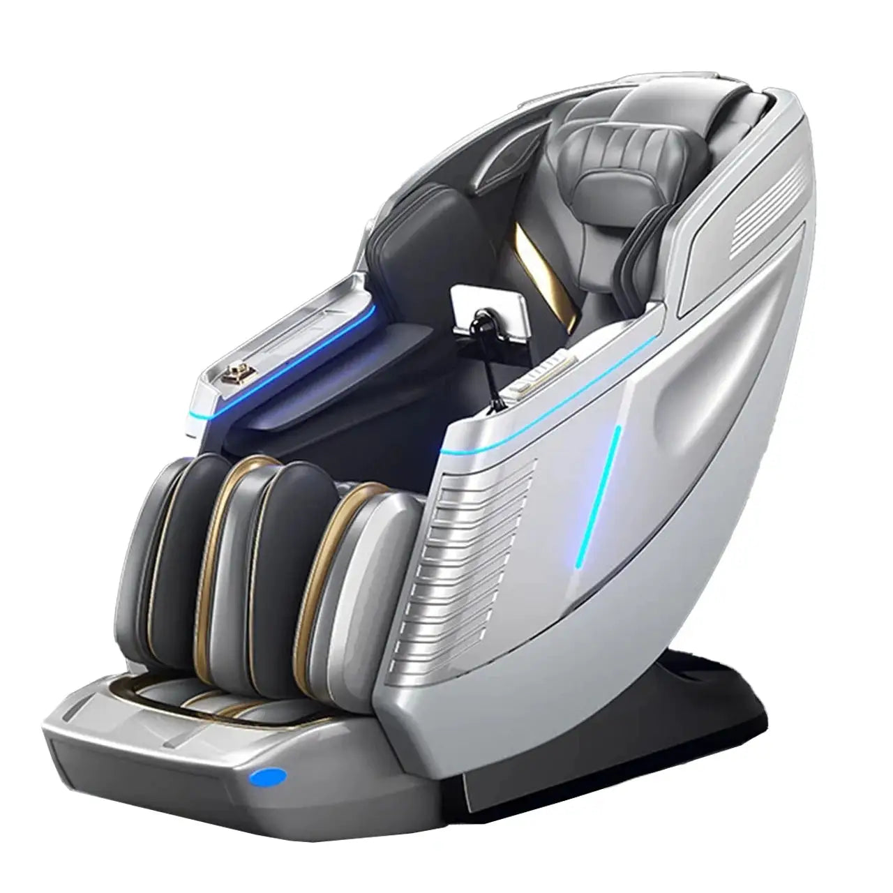 Dual-Core 4-Hand Massage Chair – Full Body Airbag Wrap, Optical Body Scan, Extended SL Track, Deep Leg & Foot Massage