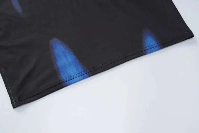 Tie-Dye Mini Dress for Women Comfortable — product view 20
