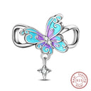 Sterling Silver Charm Beads Forever