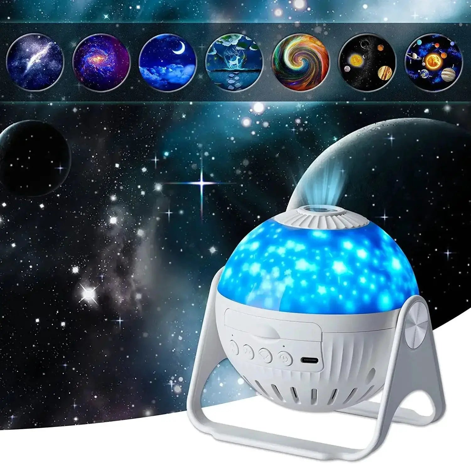 32 In 1 Galaxy Star Projector Night Light For Kids Gift