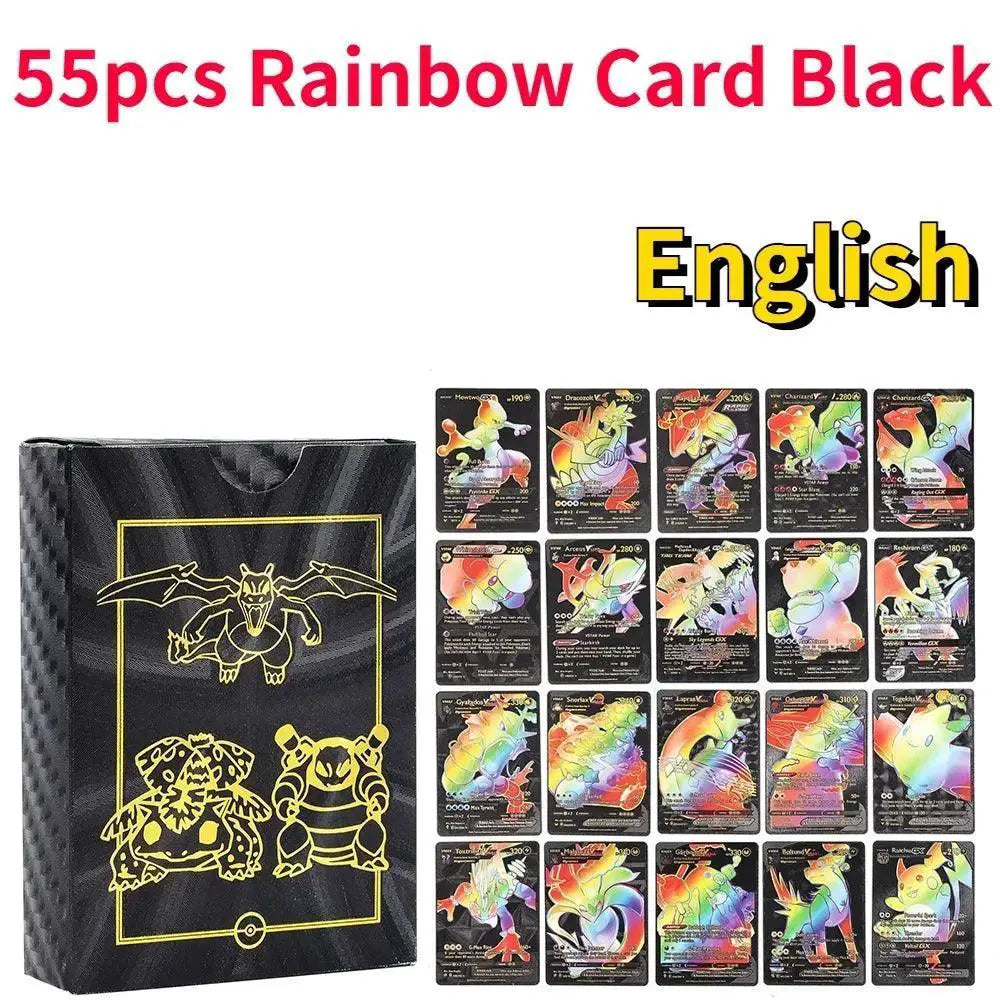 Pokemon Gold Foil Card Charizard Pikachu Arceus Vstar Vmax