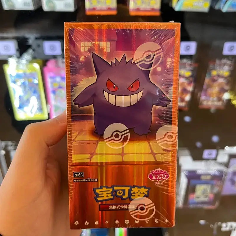 In Stock Pokemon TCG Gengar Gem Pack Vol.3 Blind Box Full Art Rare Trading Cards M2a M2 New Sealed Collectible Birthday GiftS