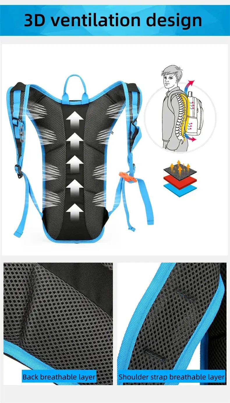 Hydration on Rides Cycling Backpack — product view 14