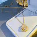 Small and Versatile Light Luxury No Fading Clover Necklace