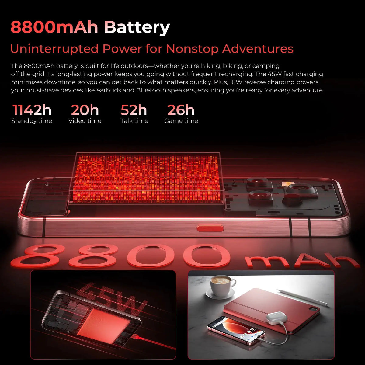 Oukitel Rugged Smartphone — product view 3
