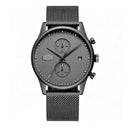 Premium Black Chronograph Watch