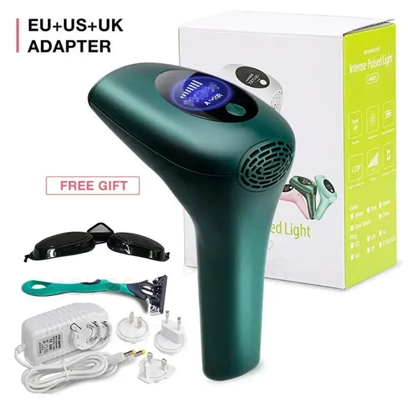 900000 Flashes IPL Hair Removal Laser Epilator Device