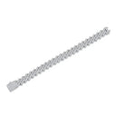 Elegant Moissanite Silver Chain Jewelry