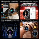 2026New Nursing-Grade AI ECG Smart Watch 1.53''Sapphire Glass Heart Rate Blood Lipid Uric Acid Monitor Bluetooth Call Smartwatch