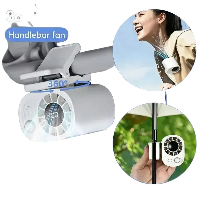 Car Clip Fan - Speed USB Portable Cooling — product view 1