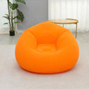 New Inflatable Flocking Sofa Single Lazy Chair For Outdoors