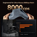 ANYCUBIC Photon P1 Max 12K Mono LCD 3D Resin Printer Full-Scale 18.3L Print Volume Wave Release Technology 3D Printer
