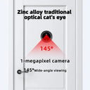 HD Peephole Doorbell With 1MP Camera Night Vision See Visitors Live 4.3 Inch