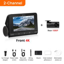 70mai A810 Dash Cam - 4K Dual Lens With Gps Adas