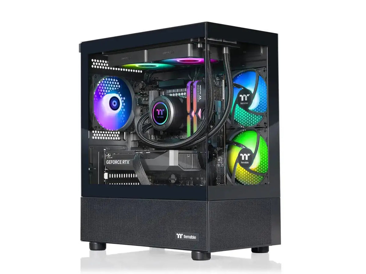 Thermaltake Gaming Desktop Pc Ne Intel Core Ssd Geforce Rtx — product view 1