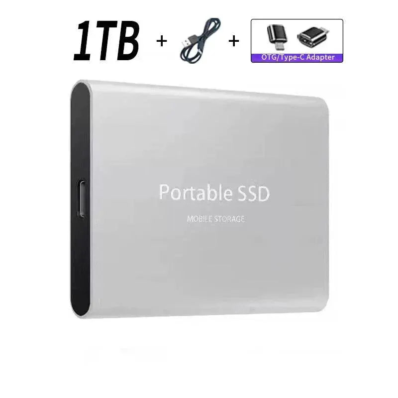 1TB Portable SSD External Drive for High Speed Storage