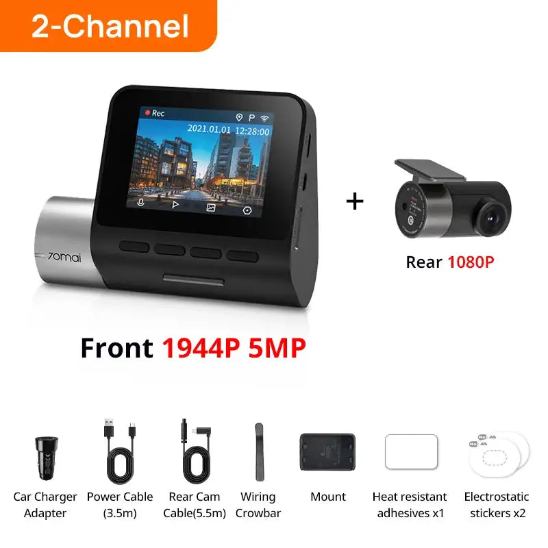 Dash Cam - ADAS GPS DVR - 2-Channel n UP03 United States 128GB TF Card - Variant 3 product image